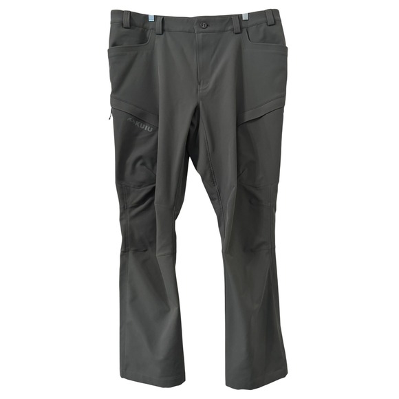 Kuiu Attack Pants Mens 42 Gray Water Resistant Hunting Outdoor‎ Primeflex NWOT